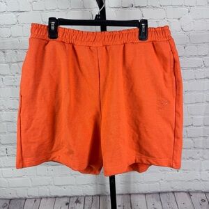 Gymshark Orange Marl Rest Day Shorts Size XL